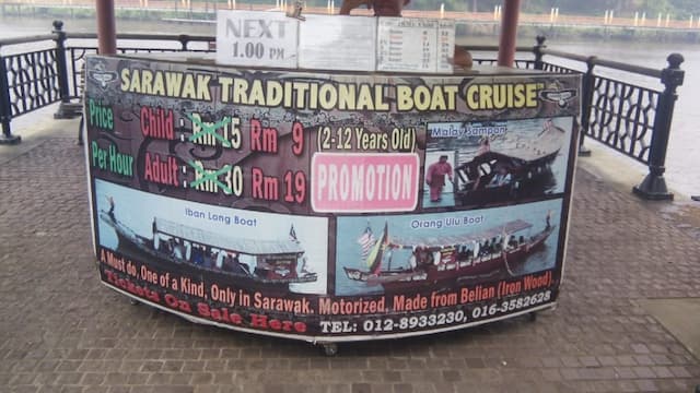Sarawak Traditional Boat Cruise
