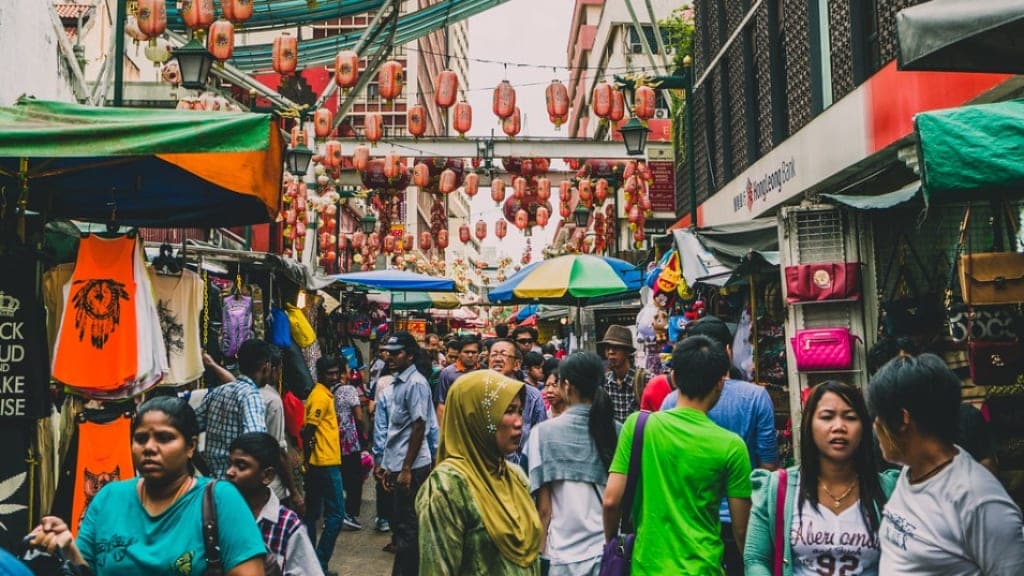 China Street in Kuala Lumpur