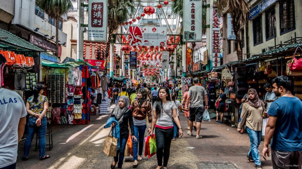 China Street in Kuala Lumpur