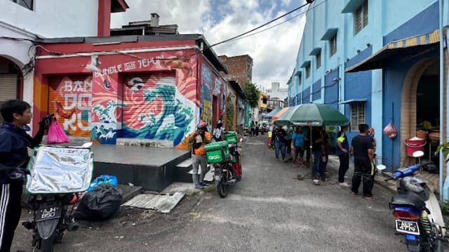 Nasi Ganja Ipoh ( Nasi Kandar ayam Merah)
