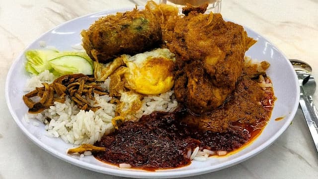 Nasi Lemak Wanjo Kg Baru
