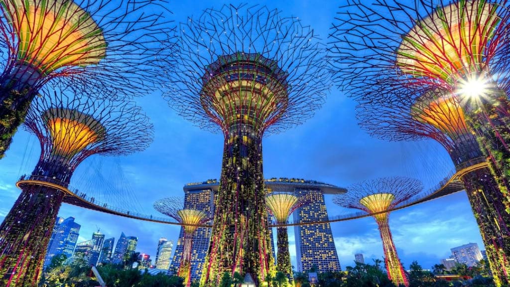 Gardens by the Bay: A Futuristic Eden