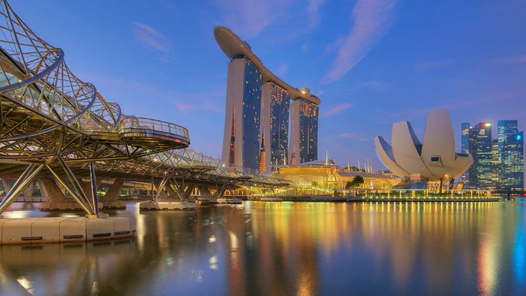 Helix Bridge: An Architectural Marvel and Scenic Walkway