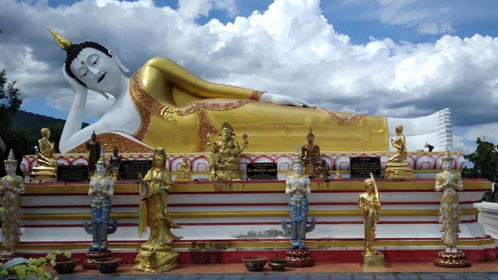Wat Phra That Doi Kham: Ancient Relics and Divine Views